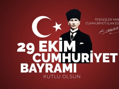 We celebrate our October 29 Republic Day.
